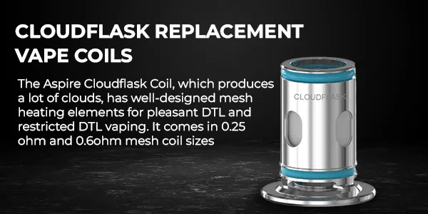 Cloudflask Replacement Vape Coils