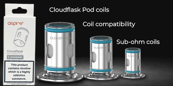 Cloudflask Replacement Vape Coils