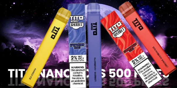 Tito Nano Pops 500 Puffs Disposable Vape Device