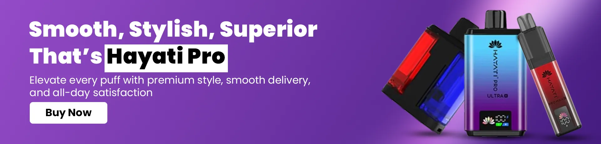 Hayati Pro Ultra 25K Pre-filled Pod Kit