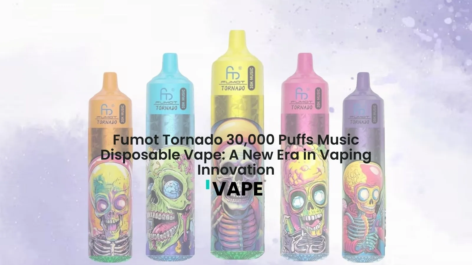 Fumot Tornado 30,000 Puffs Music Disposable Vape: A New Era in Vaping Innovation