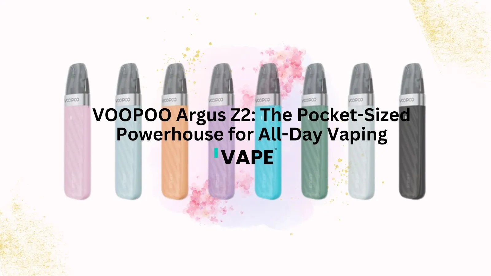 VOOPOO Argus Z2: The Pocket-Sized Powerhouse for All-Day Vaping