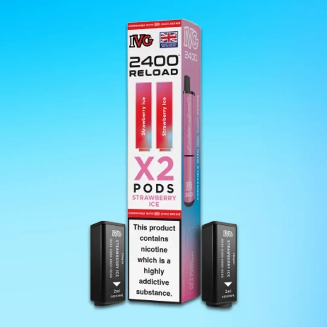 IVG 2400 2 In 1 Pre-filled Pod Kit 20mg Range