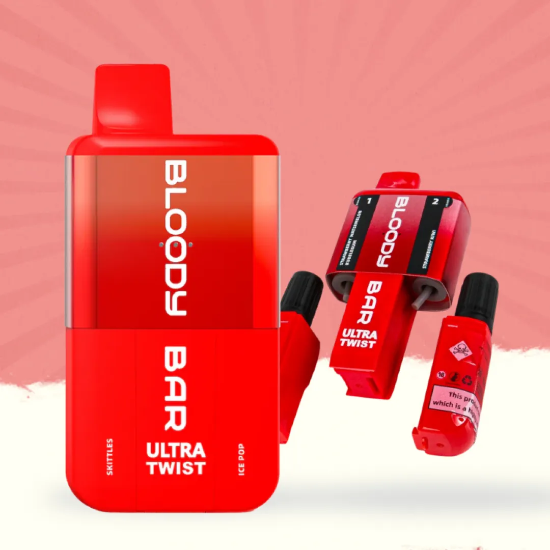 Bloody Bar Ultra Twist 20000 Puffs Disposable Vape