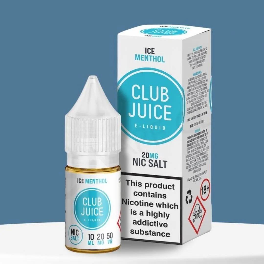 Club Juice 10ml Nic Salt E-liquid