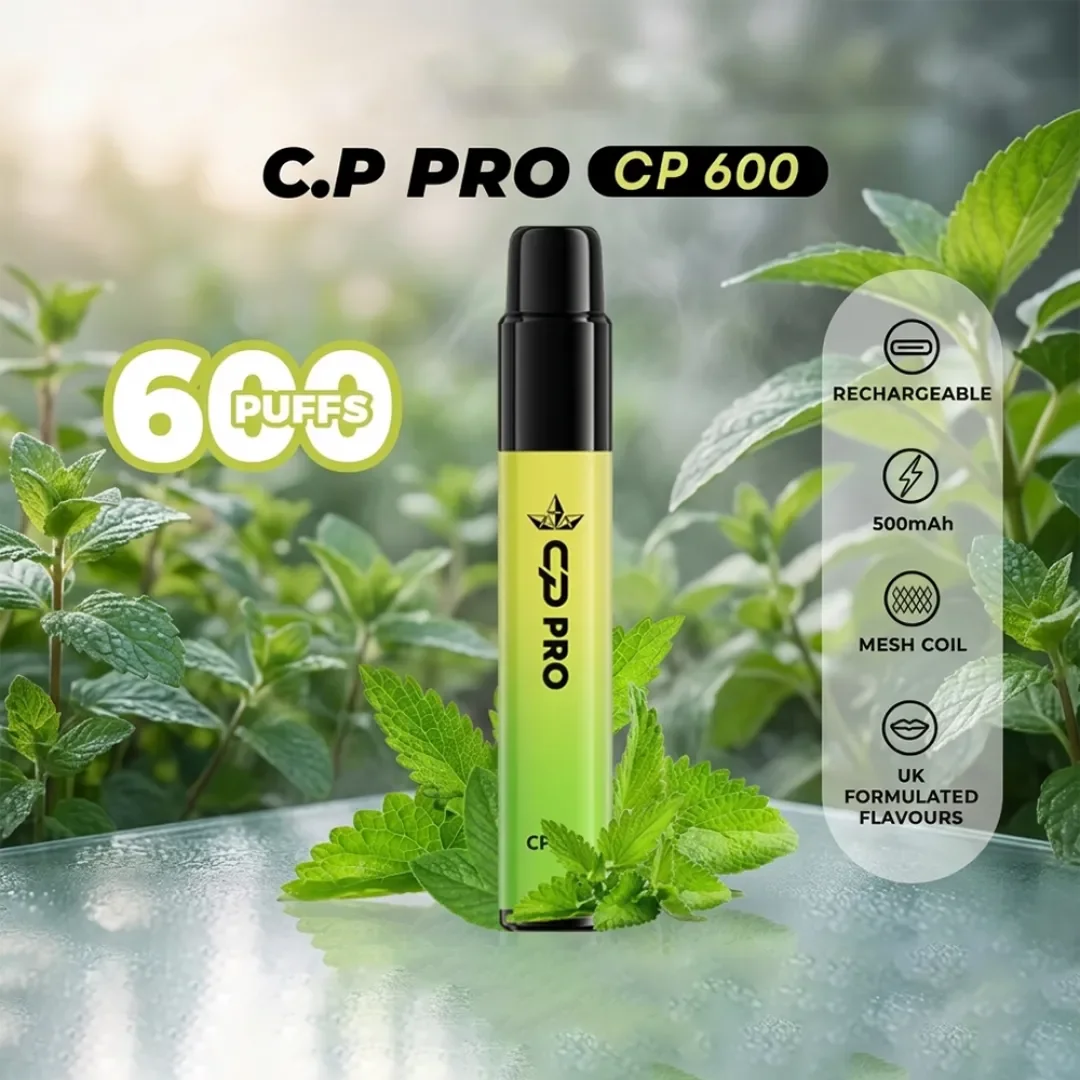CP Pro CP600 Prefilled Pod Kit – 600 Puffs Rechargeable Vape Device