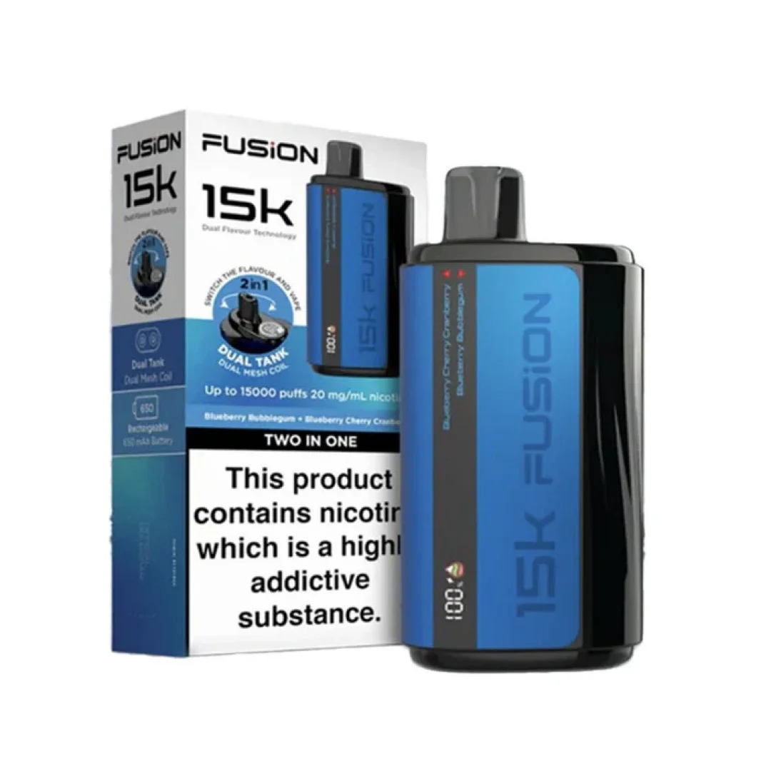 Fusion Dual Tank 15000 Puffs 2 In 1 Disposable Vape