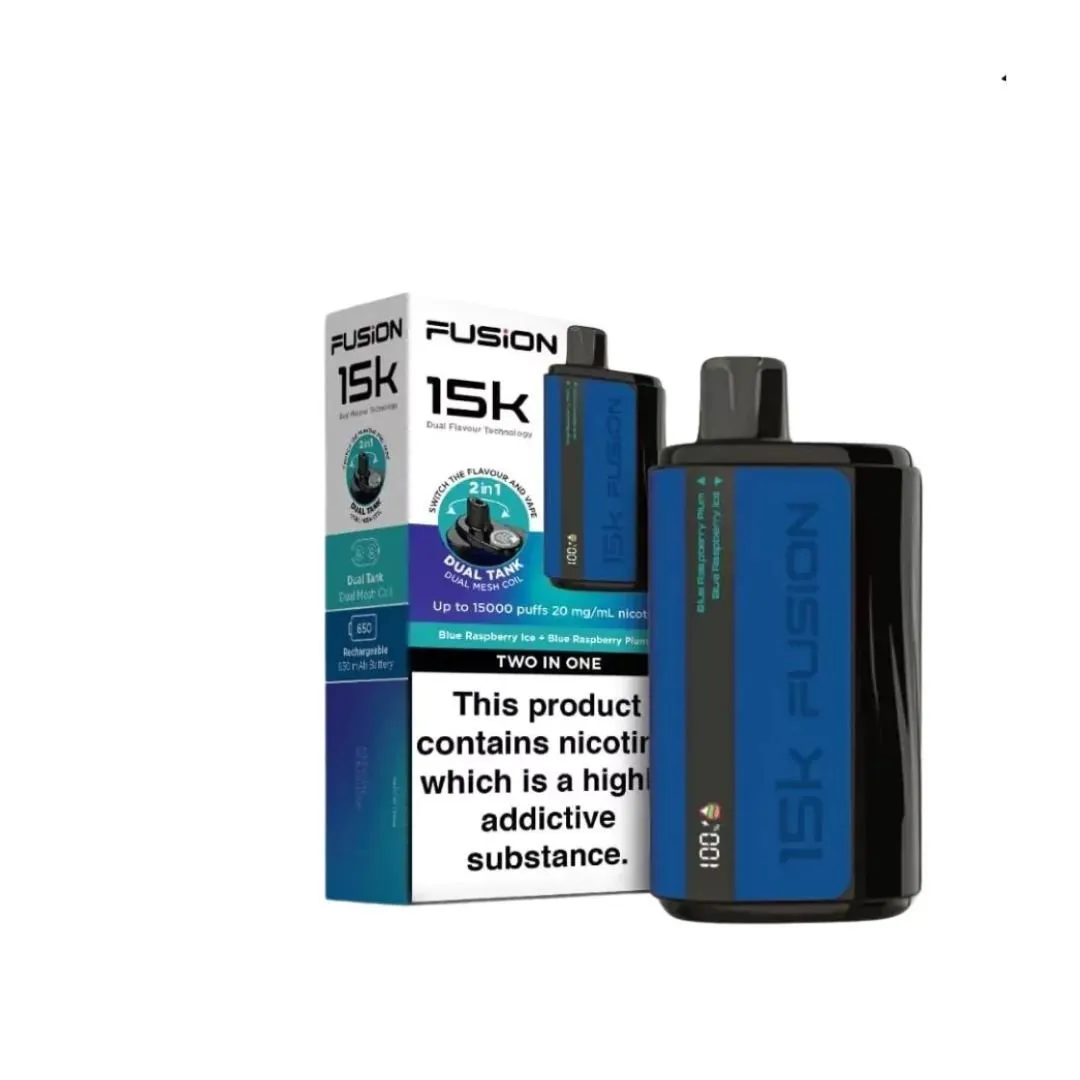 Fusion Dual Tank 15000 Puffs 2 In 1 Disposable Vape