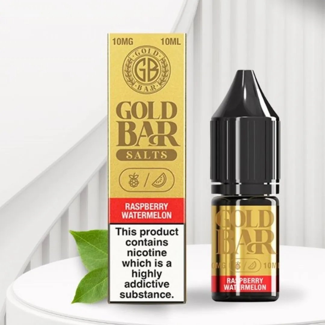 Gold Bar 10ml Nic Salt E-liquid