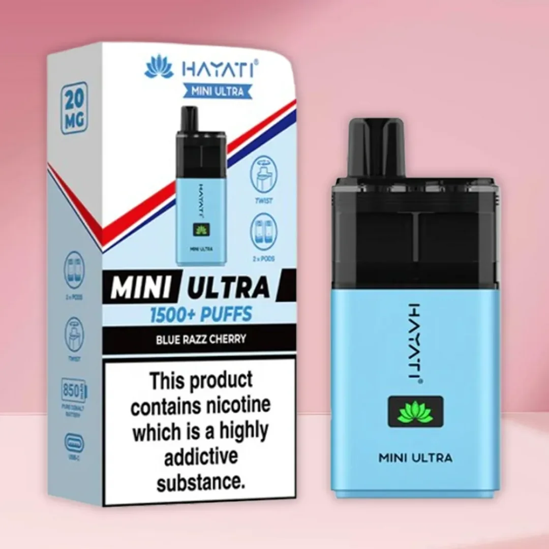 Hayati Mini Ultra 1500 Puffs Prefilled Vape kit