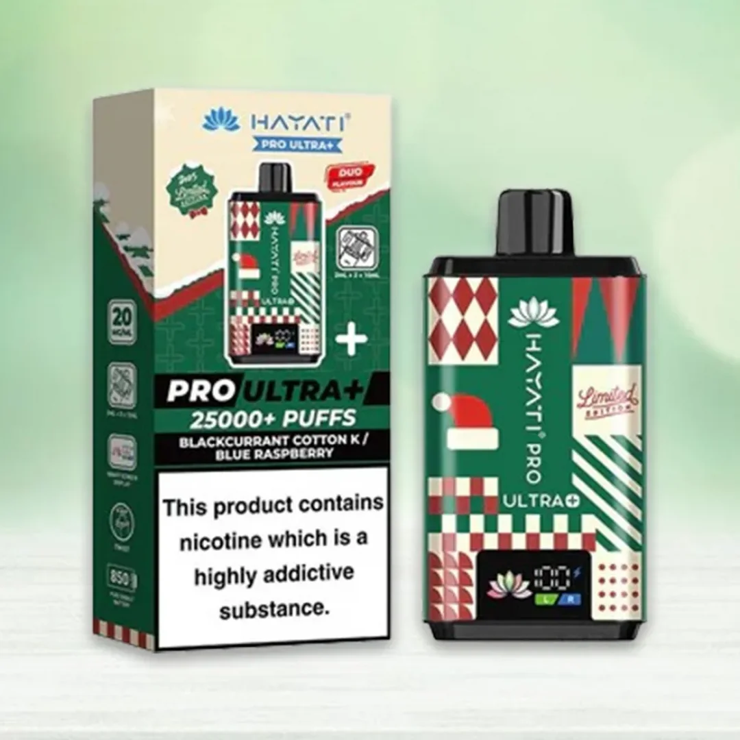 Hayati Pro Ultra+ 25K Christmas Edition - Prefilled Kit