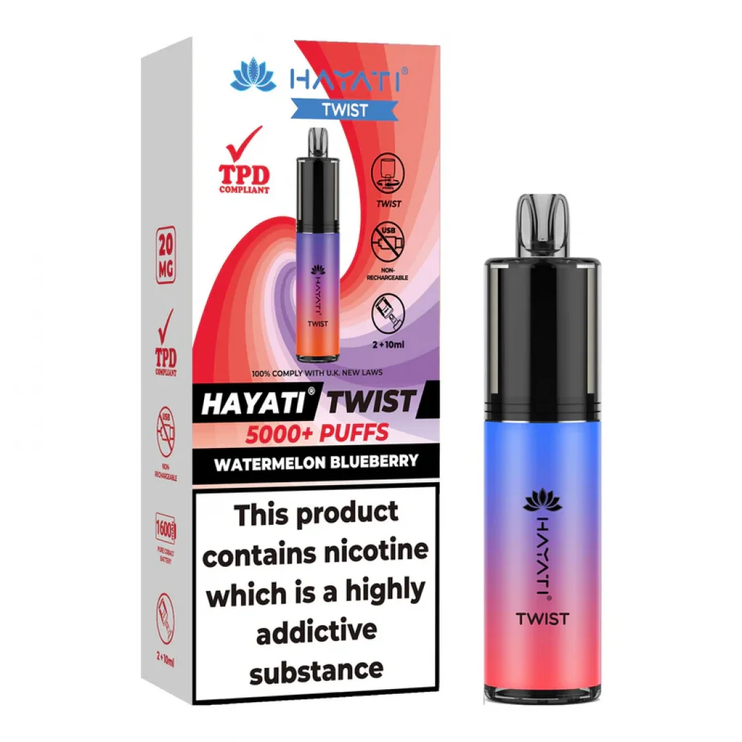 Hayati Twist 5000 Disposable Pod Kit