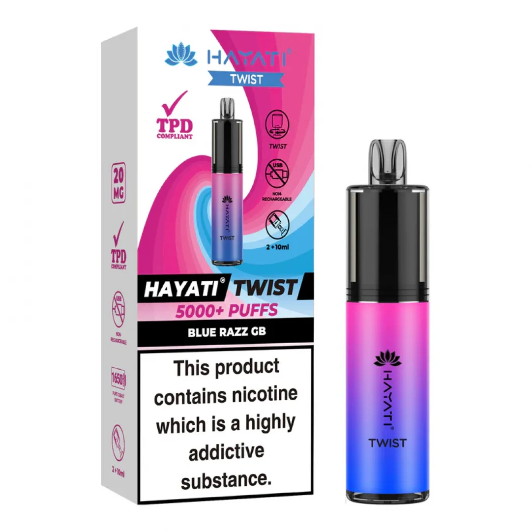 Hayati Twist 5000 Disposable Pod Kit