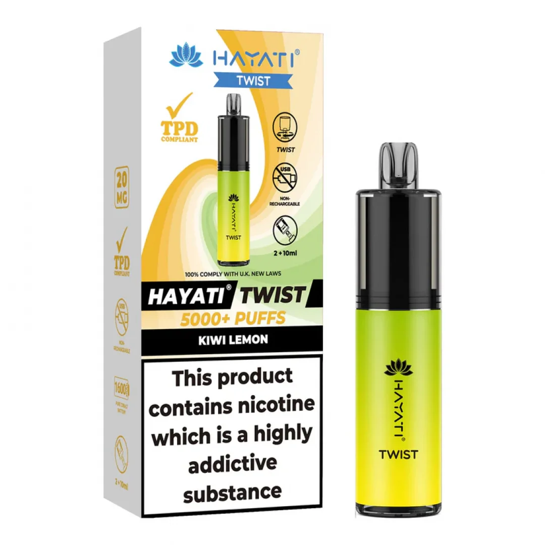 Hayati Twist 5000 Disposable Pod Kit