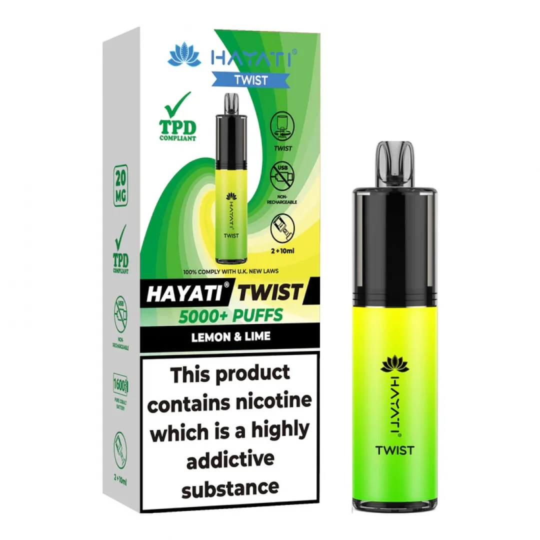 Hayati Twist 5000 Disposable Pod Kit