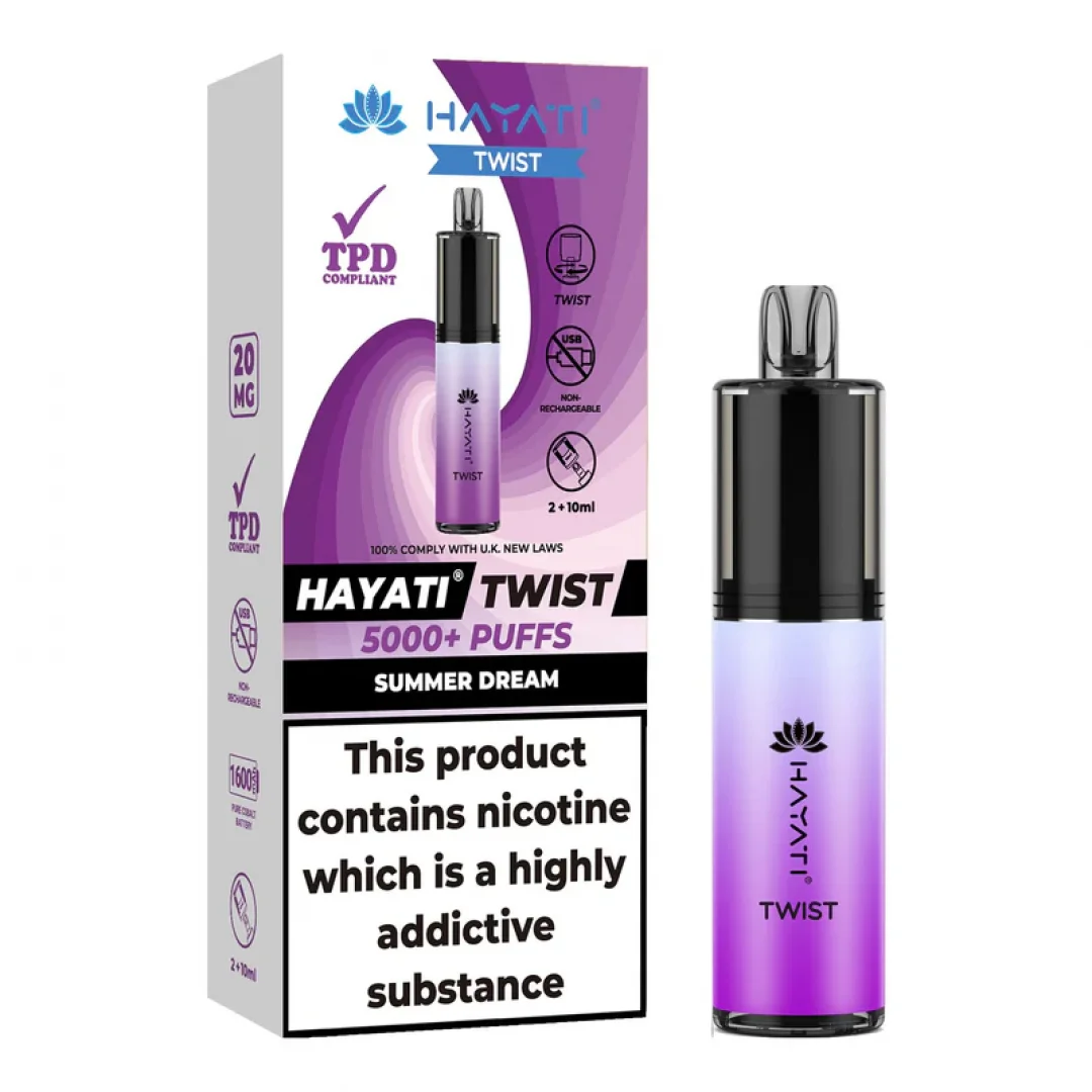 Hayati Twist 5000 Disposable Pod Kit