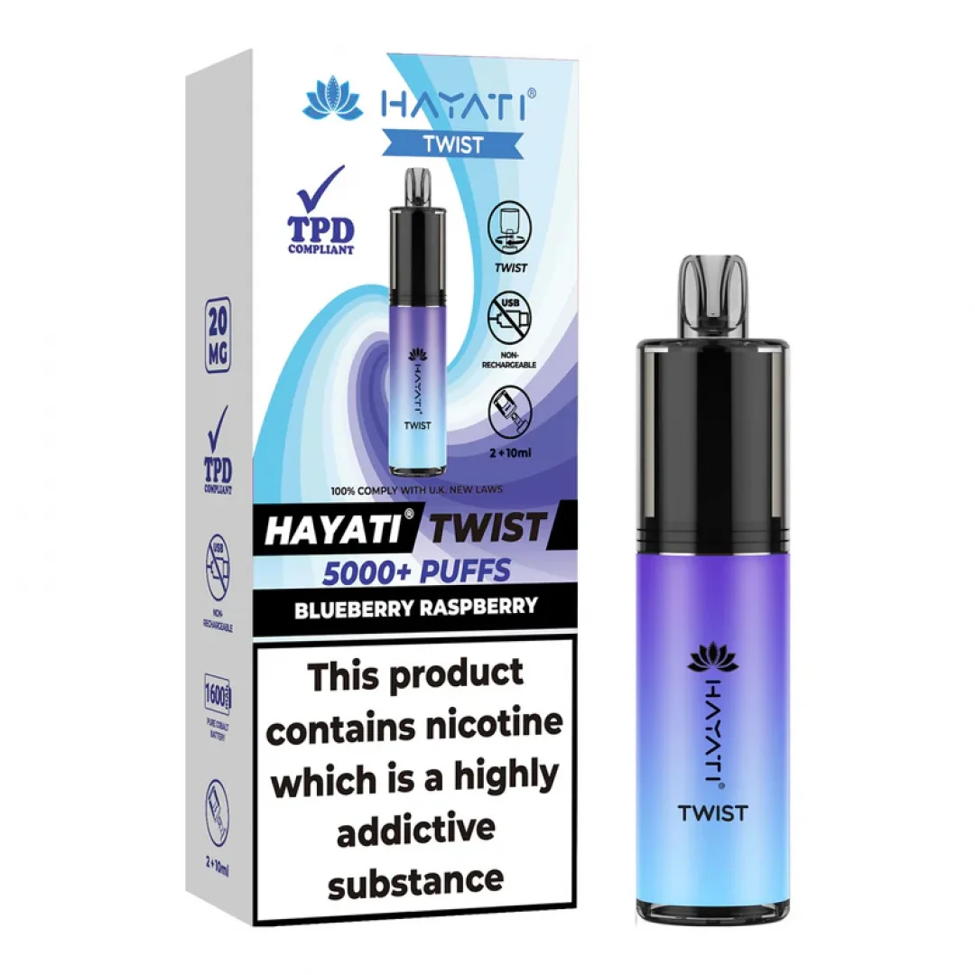 Hayati Twist 5000 Disposable Pod Kit