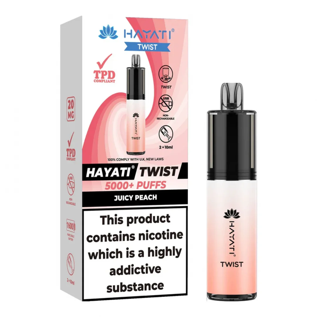 Hayati Twist 5000 Disposable Pod Kit