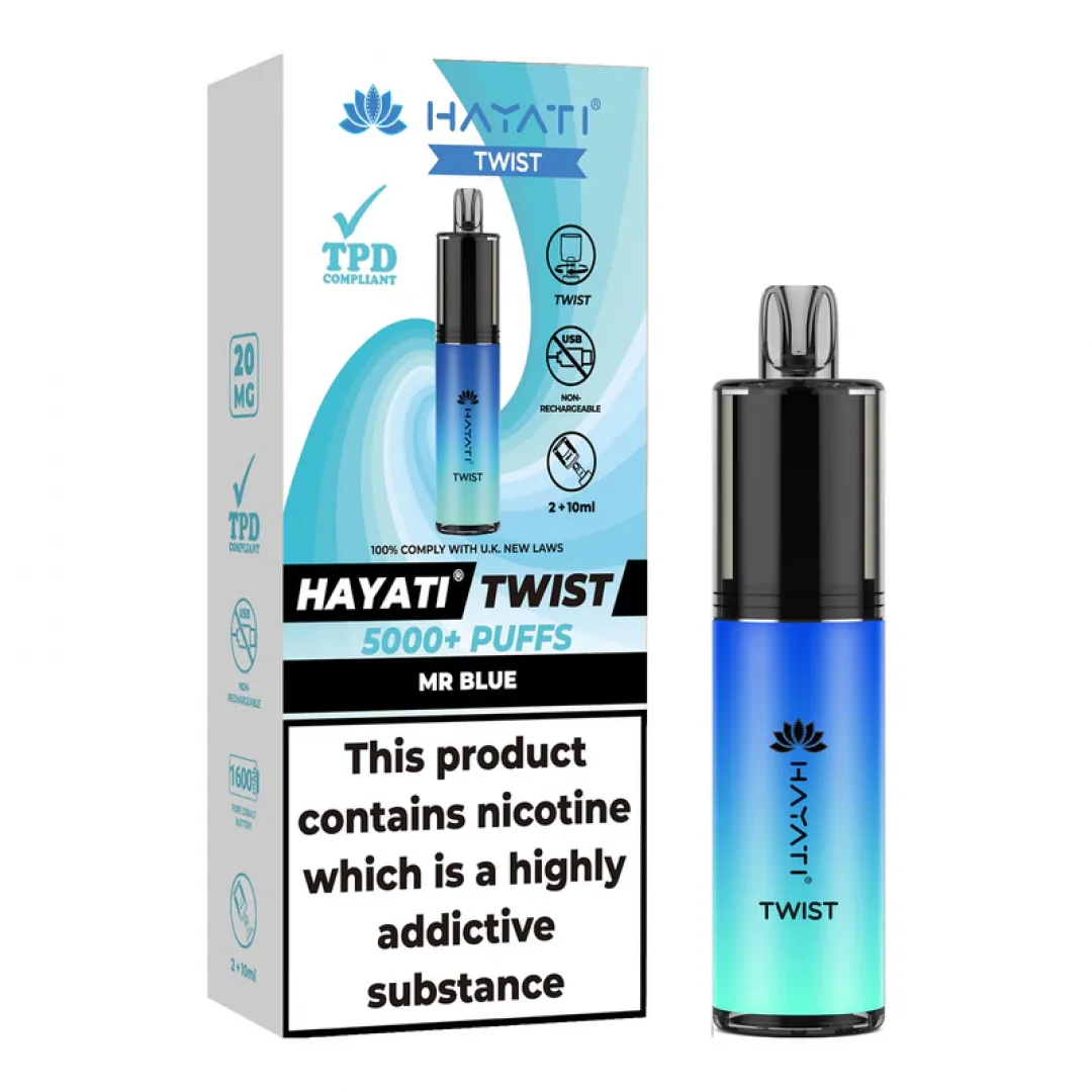 Hayati Twist 5000 Disposable Pod Kit