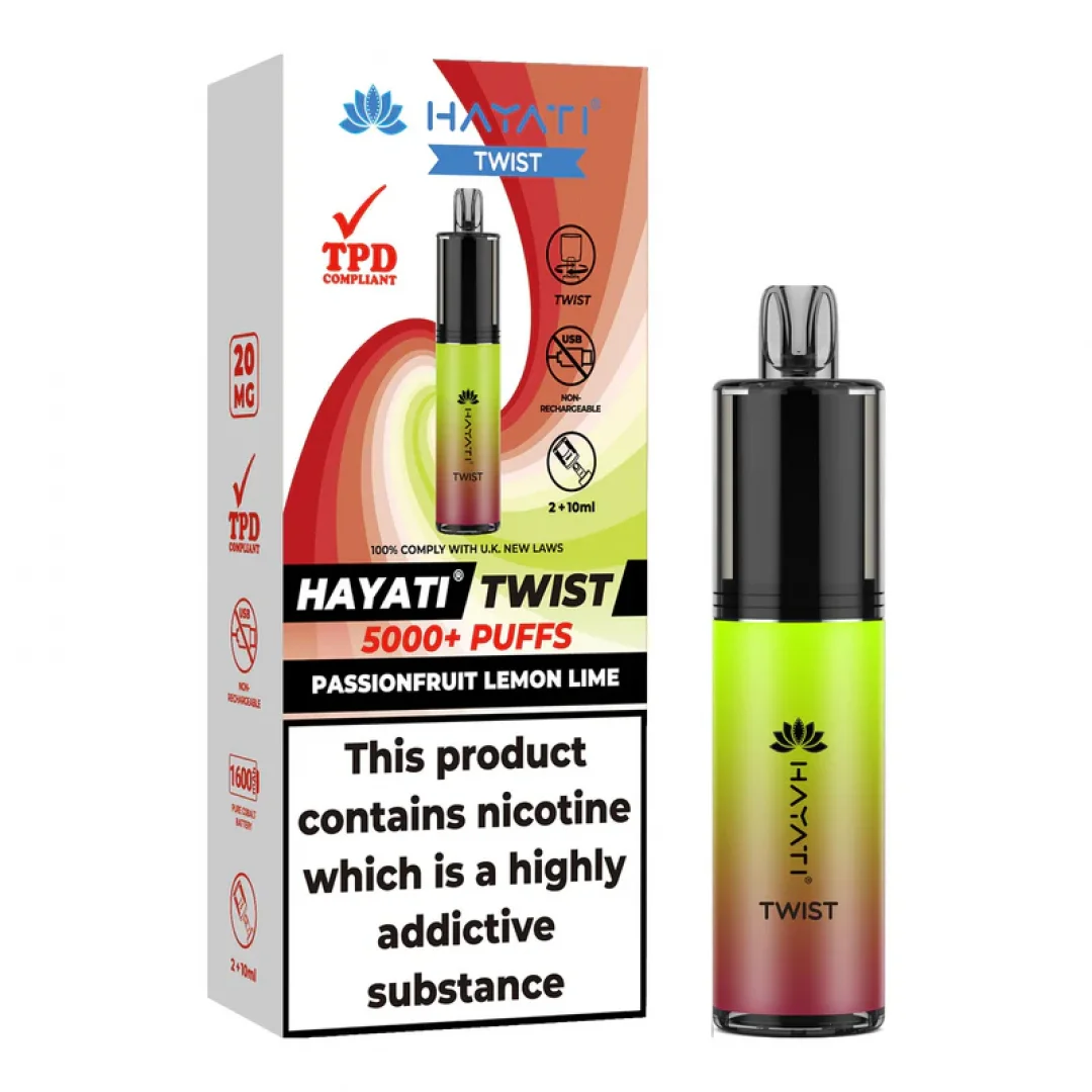 Hayati Twist 5000 Disposable Pod Kit