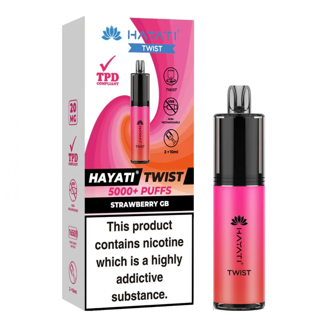 Hayati Twist 5000 Disposable Pod Kit