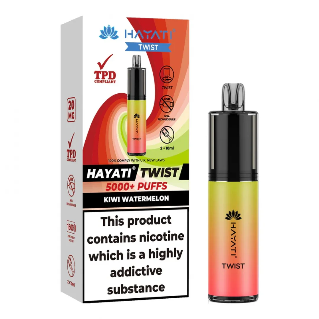 Hayati Twist 5000 Disposable Pod Kit