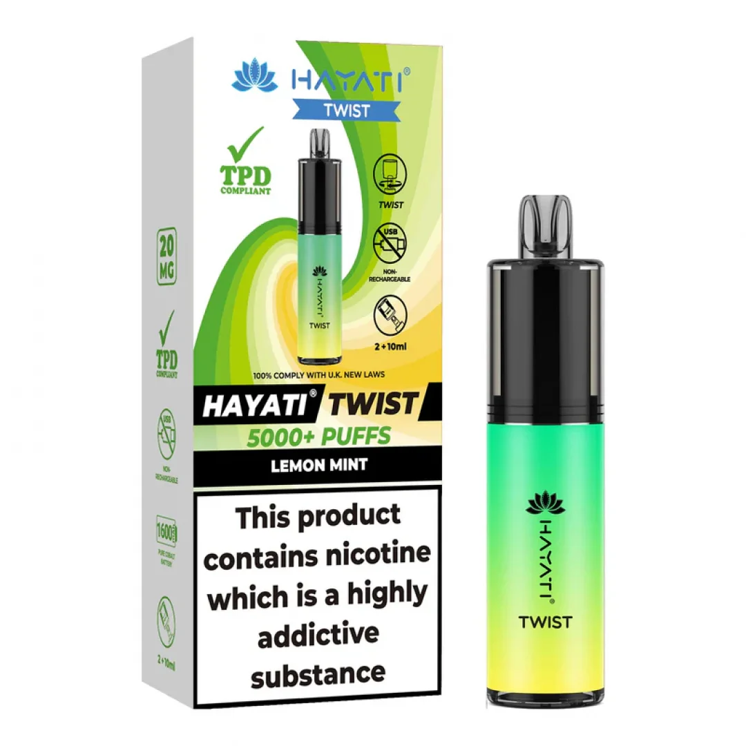 Hayati Twist 5000 Disposable Pod Kit