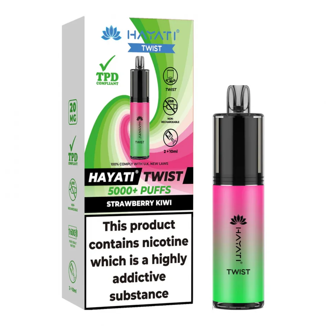 Hayati Twist 5000 Disposable Pod Kit