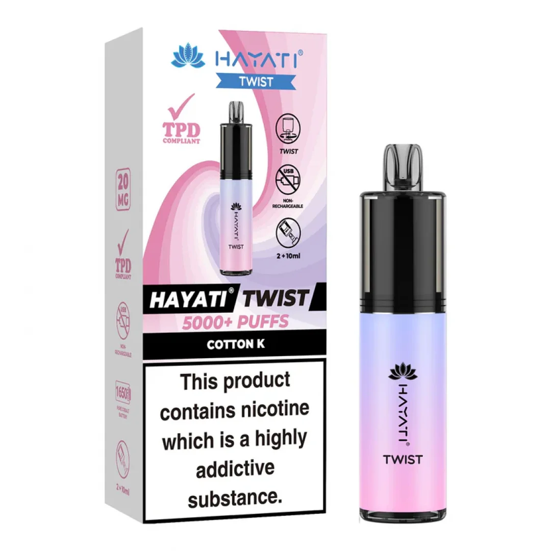 Hayati Twist 5000 Disposable Pod Kit