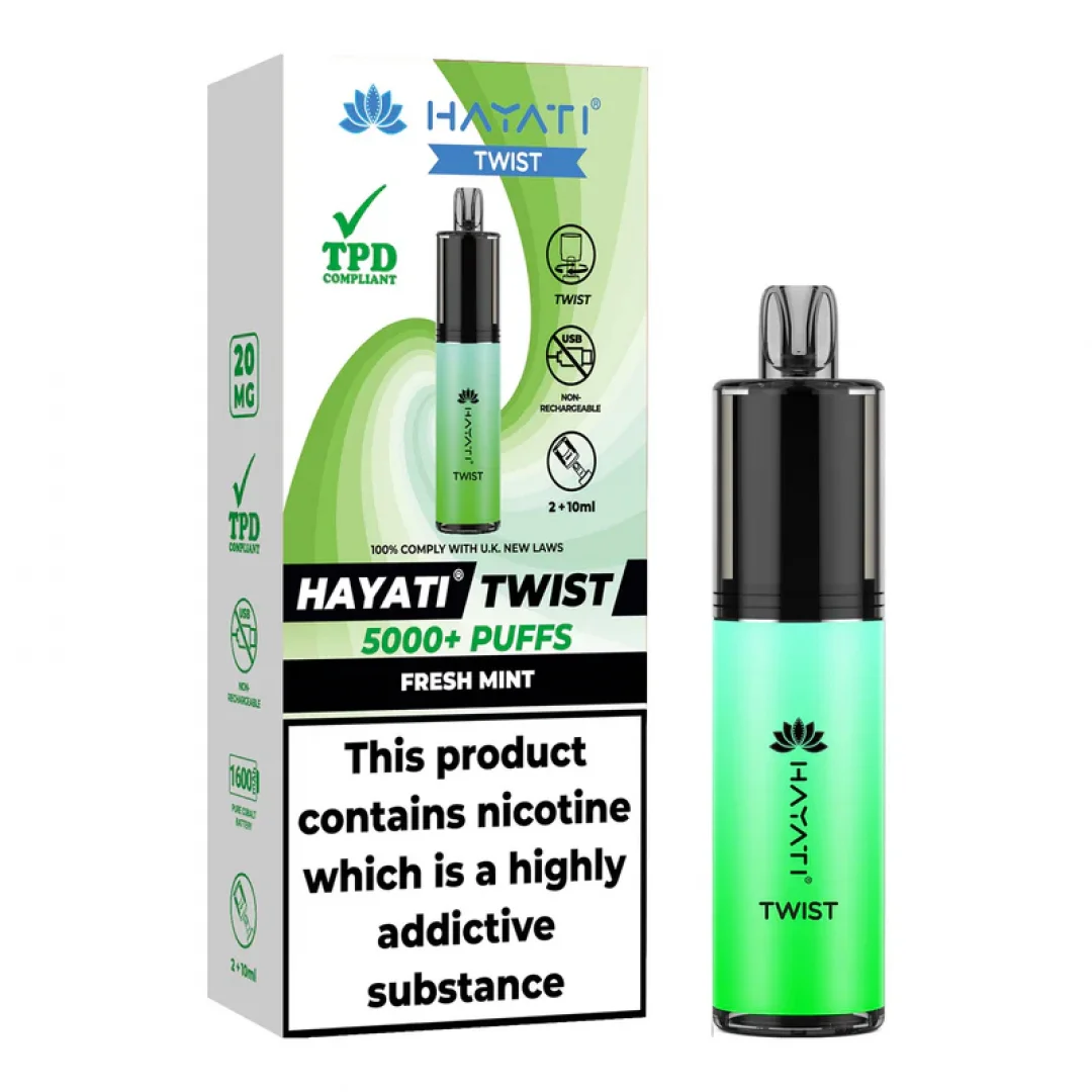 Hayati Twist 5000 Disposable Pod Kit