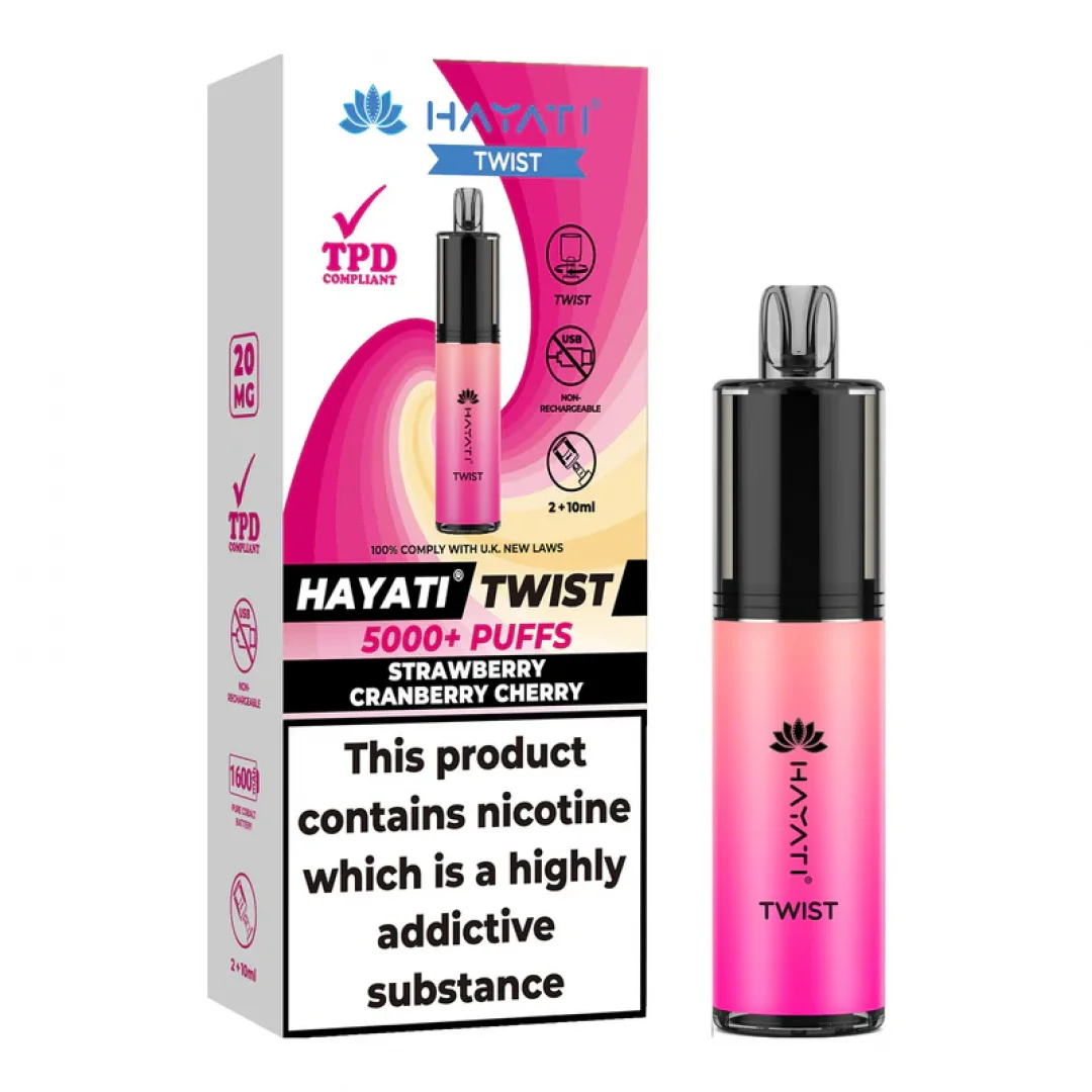 Hayati Twist 5000 Disposable Pod Kit