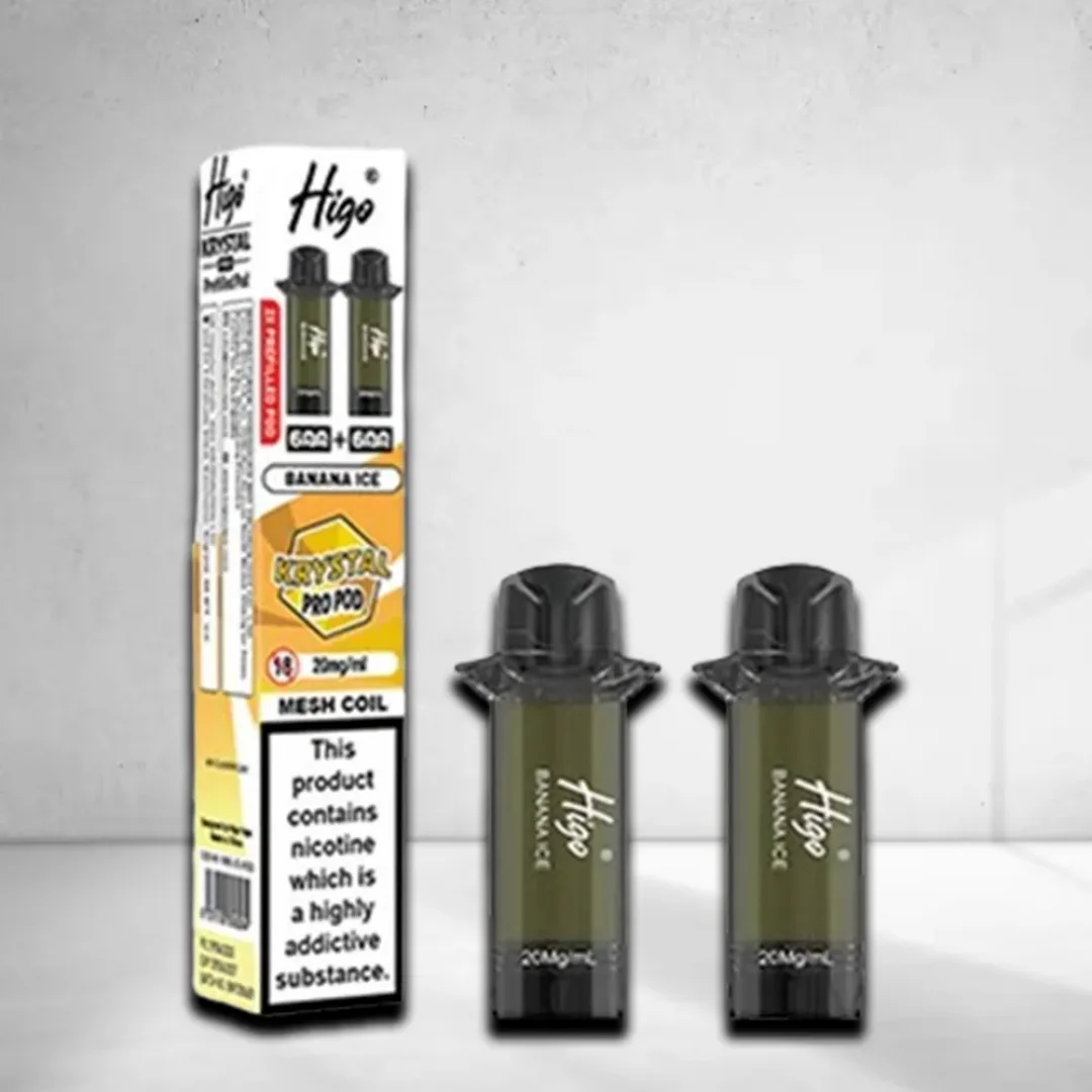 Higo Krystal Pro 600 Prefilled Pods 2 Pack