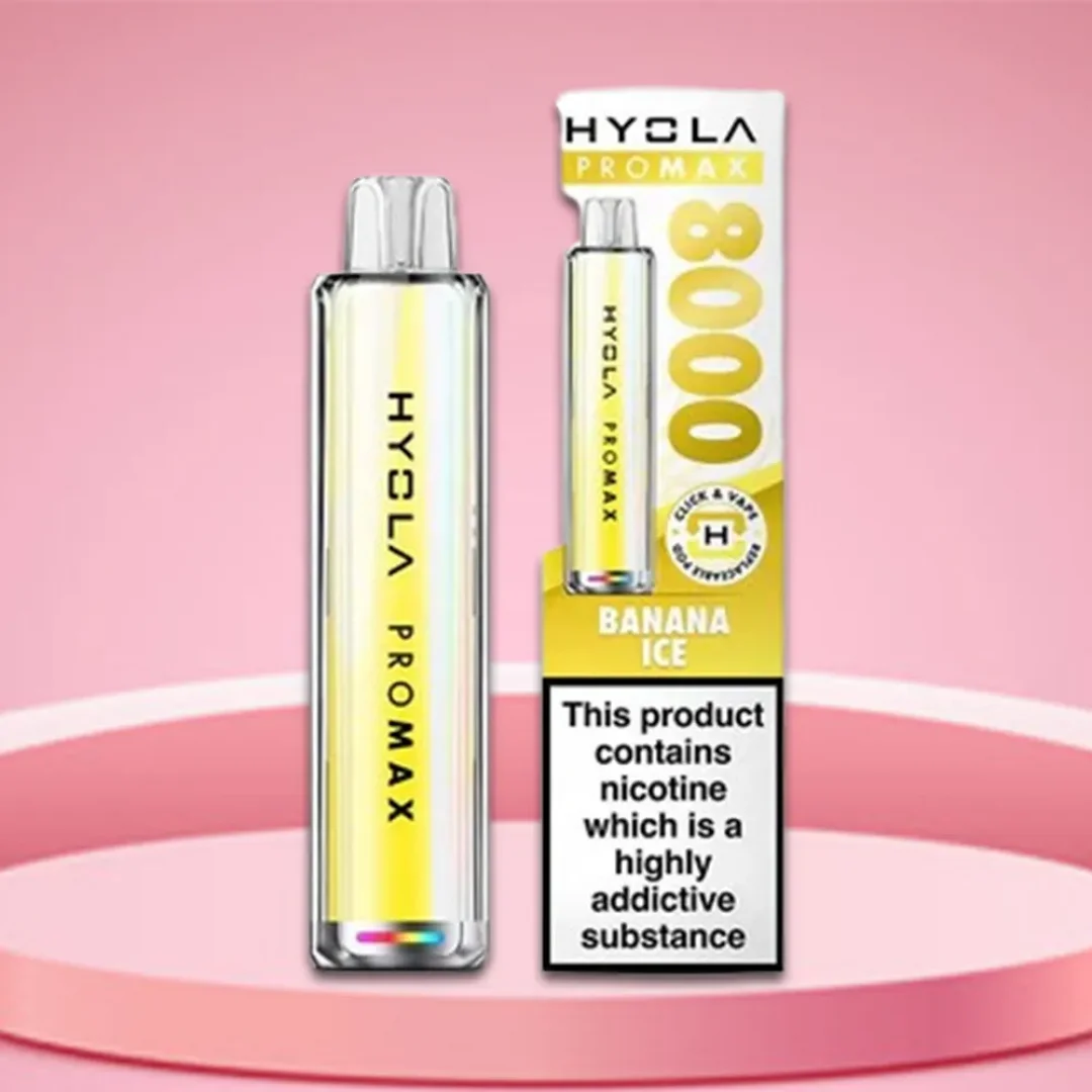 Hyola Pro Max 8000 Pre-filled Pod Kit 20mg Range