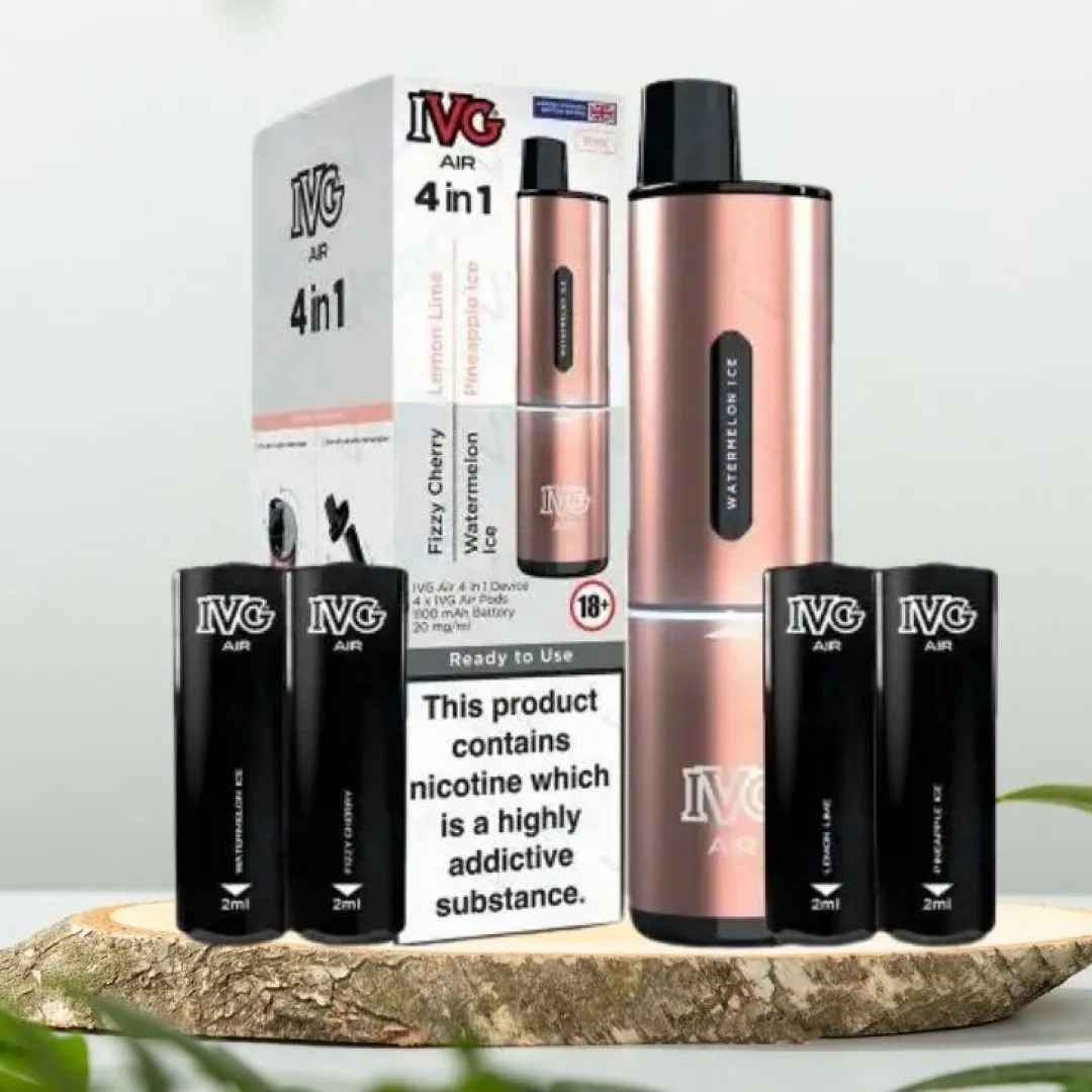 IVG Air 4-in-1 Prefilled Pod Vape Kit