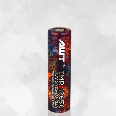 1 x AWT 18650 3.7V 3500MAH 35A