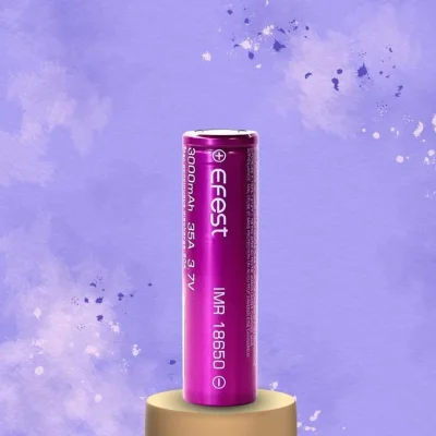 1 x EFEST IMR 18650 Rechargeable Battery