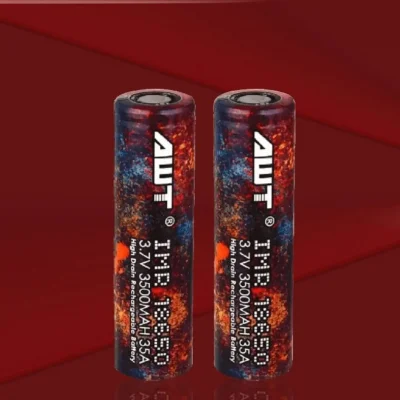 2 x AWT 18650 3.7V 3500MAH 35A