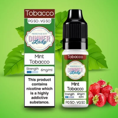 Dinner Lady Tobacco Range 50:50 10ml E-liquid