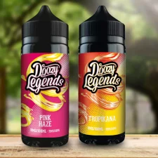 Box of 10 Doozy legends 100ml Shortfill E-liquid