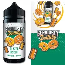 Box of 10 Doozy Vape Seriously Donuts 100ml Shortfill E-liquid