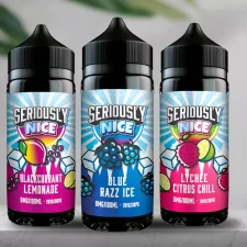 Box of 10 Doozy Vape Seriously Nice 100ml Shortfill E-liquid