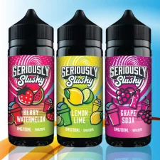 Box of 10 Doozy Vape Seriously slushy 100ml Shortfill E-liquid