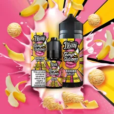 Box of 10 Doozy Vape Temptations 100ml Shortfill E-liquid