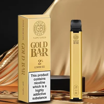 Gold Bar 600 Puffs Disposable Vape