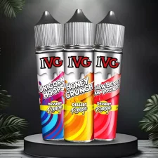 Box of 10 IVG Dessert Range 50ml Shortfill E-liquid