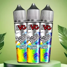 Box of 10 IVG Menthol Range 50ml Shortfill E-liquid