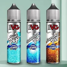 Box of 10 IVG Pops Range 50 ml Shortfill E-liquid