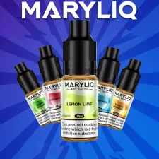 Box of 10 MARYLIQ 10ml Nicotine Salts E-liquid