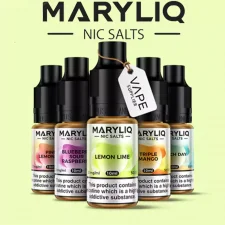 Box of 10 MARYLIQ 10ml Nicotine Salts E-liquid