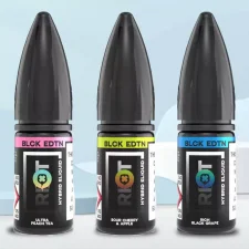 Box of 10 Riot Squad Black Edition 10ml Nic Salts E-liquid